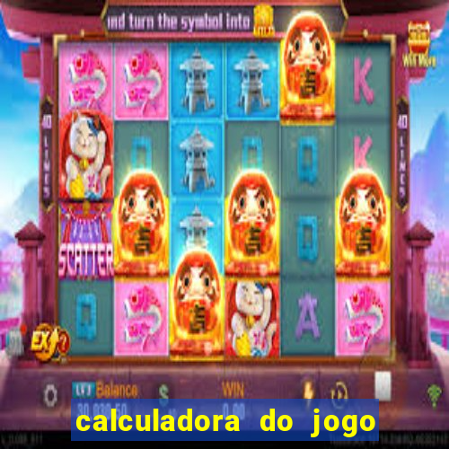 calculadora do jogo do bicho